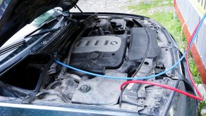 Замена радиатора BMW X3