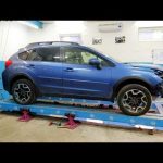 Subaru Crosstrek.  День ремонта первый. Вытяжка лонжеронов.