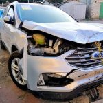 Ford Edge 2019 — Рестайлинг. Лобовой. Неожиданные повреждения..