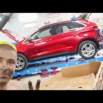 Ford Edge . Замена задней панели.